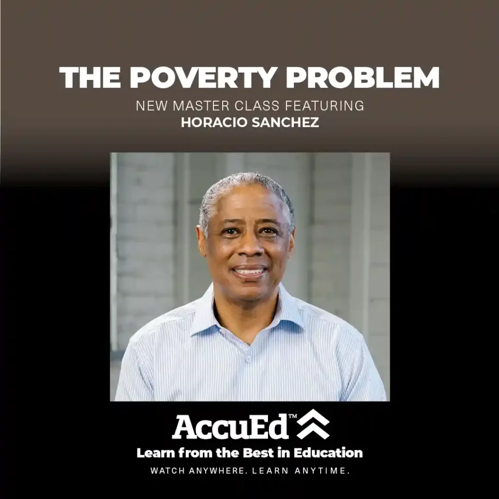 Image showing information about the online course The Poverty Problem with Horacio Sanchez